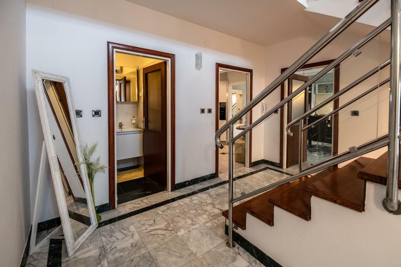 Cave Romane Apartment With Private Pool And Sea View Vinkuran Eksteriør billede