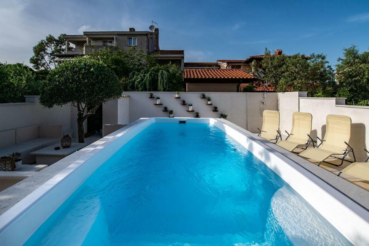 Cave Romane Apartment With Private Pool And Sea View Vinkuran Eksteriør billede